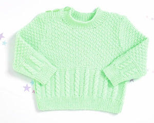 PP028 Baby 4ply Knitting Pattern