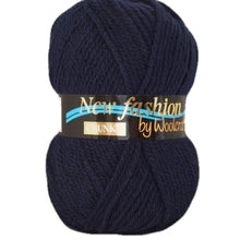 Load image into Gallery viewer, Woolcraft New Fashion Chunky Shade 117 Navy
