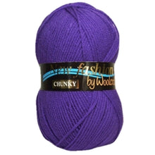 Load image into Gallery viewer, Woolcraft New Fashion Chunky Shade 123 Imperial Purple