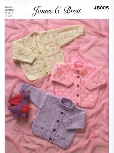 JB005 Baby DK Knitting Pattern