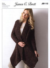 Load image into Gallery viewer, JB112 Ladies Mega Chunky Knitting Pattern