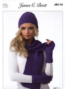 James C Brett Twinkle Design JB110 Hats, Scarves & Gloves