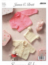 Load image into Gallery viewer, JB034 Baby DK Knitting Pattern