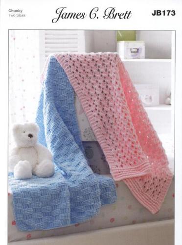 JB173 Baby Chunky Knitting Pattern