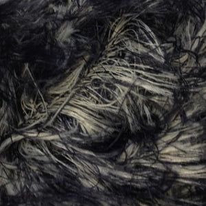James C Brett Faux Fur Shade 3 Charcoal Brown & Beige