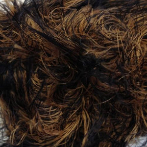 James C Brett Faux Fur Shade 5 Tan & Black