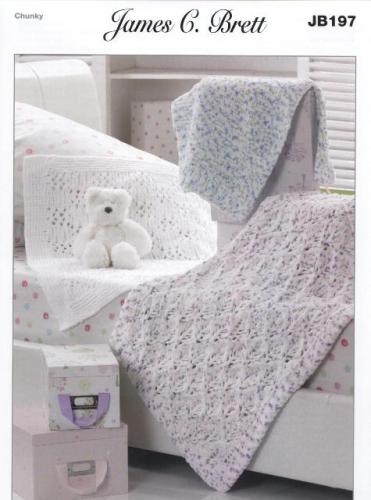 JB197 Baby Chunky Knitting Pattern