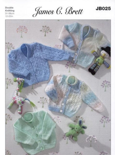 JB025 Baby DK Knitting Pattern
