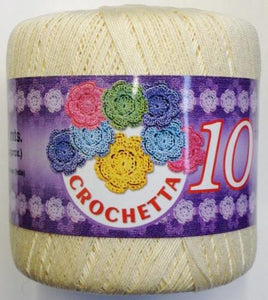 Crochetta No.10 Crochet Cotton Cream