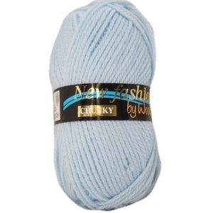 Woolcraft New Fashion Chunky Shade 138 Baby Blue