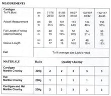 Load image into Gallery viewer, JB245 Ladies Chunky Knitting Pattern