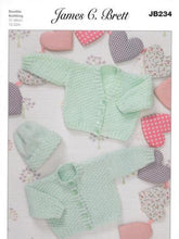 Load image into Gallery viewer, JB234 Baby DK Knitting Pattern