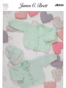 JB234 Baby DK Knitting Pattern