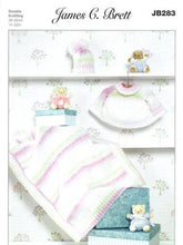 Load image into Gallery viewer, JB283 Baby DK Knitting Pattern