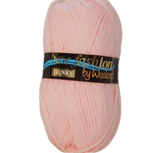 Woolcraft New Fashion Chunky Shade 157 Baby Pink