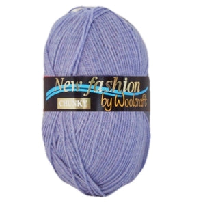 Woolcraft New Fashion Chunky Shade 194 Blue Heather