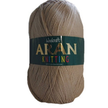 Load image into Gallery viewer, Woolcraft Acrylic Aran 400g Shade 444 Warm Beige