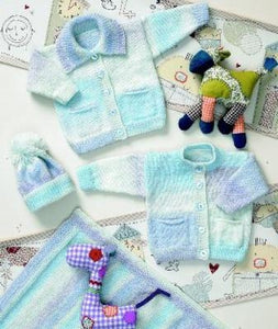 JB010 Baby DK Knitting Pattern