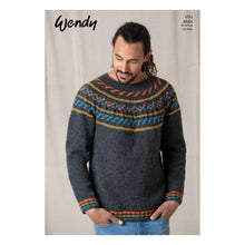 Load image into Gallery viewer, 6153 Wendy Mens and Ladies Aran Knitting Pattern