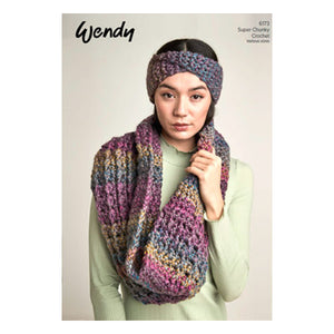6173 Wendy Accessory Super Chunky Crochet Pattern