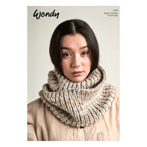 6174 Wendy Accessory Super Chunky Knitting Pattern