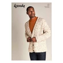 Load image into Gallery viewer, 6178 Wendy Mens and Ladies Aran Knitting Pattern