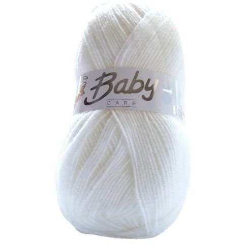 Woolcraft Babycare 4ply Shade 700 White