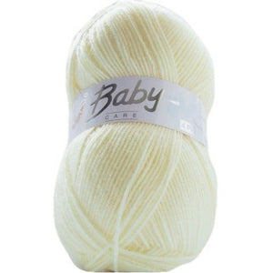 Woolcraft Babycare 4ply Shade 702 Lemon