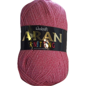Aran With Wool 400 Shade 823 Pink Marl