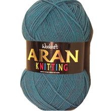Load image into Gallery viewer, Aran With Wool 400 Shade 825 Kingfisher Tweed