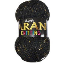 Load image into Gallery viewer, Aran With Wool 400 Shade 847 Black Fleck