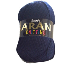 Load image into Gallery viewer, Aran With Wool 400 Shade 862 Navy