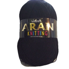 Load image into Gallery viewer, Aran With Wool 400 Shade 891 Black