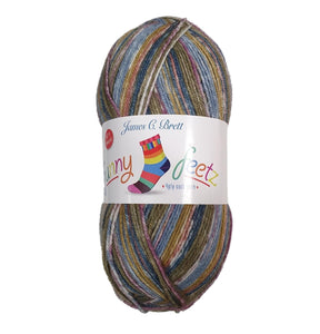 James C Brett Funny Feetz with Bamboo 4Ply