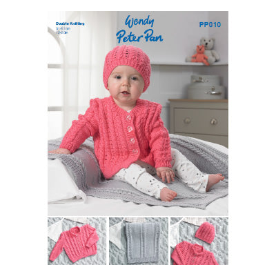 PP010 Baby DK Knitting Pattern