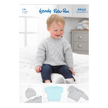 Load image into Gallery viewer, PP025 Baby 4ply Knitting Pattern