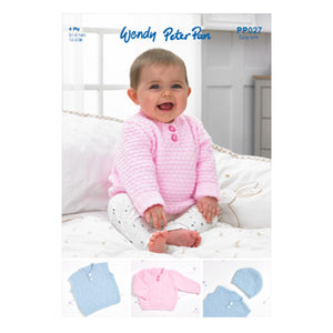 PP027 Baby 4ply Knitting Pattern