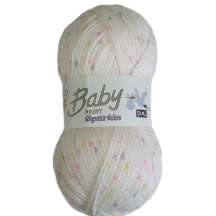 Woolcraft Baby Print Sparkle DK