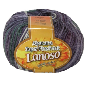 Lanoso Alpacana Super Fine Print 4Ply Shade 803