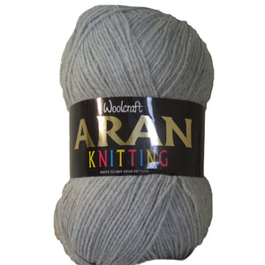 Aran With Wool 400 Shade 821 Silver