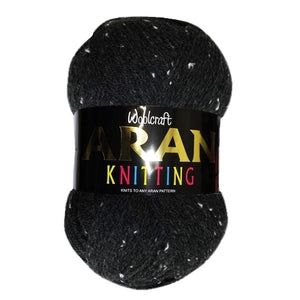 Aran With Wool 400 Shade 851 Cambrian Black