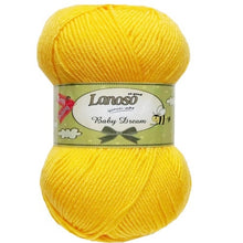 Load image into Gallery viewer, Lanoso Baby Dream DK Shade 914 Sunshine