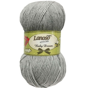 Lanoso Baby Dream DK Shade 951 Silver