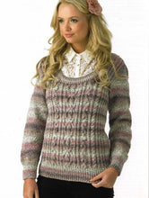 Load image into Gallery viewer, JB095 Ladies DK Knitting Pattern