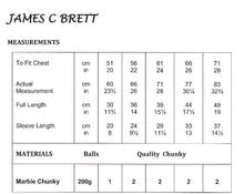 Load image into Gallery viewer, JB455 Childrens Chunky Knitting Pattern