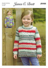 Load image into Gallery viewer, JB488 Childrens DK Knitting Pattern