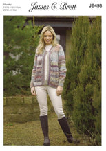 Load image into Gallery viewer, JB498 Ladies Chunky Knitting Pattern