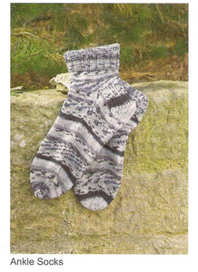 JB551 4ply Sock Knitting Pattern