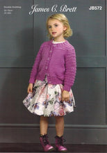 Load image into Gallery viewer, JB572 Childrens DK Knitting Pattern