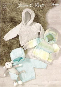 JB610 Baby DK Knitting Pattern